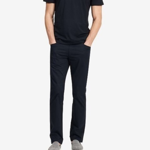 Calvin Klein Men’s Sateen Slim-Fit Stretch Pants - Picture 6 of 8